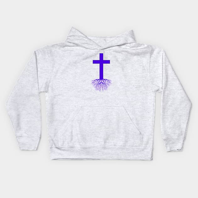 Rooted In Christ | Christian Kids Hoodie by All Things Gospel